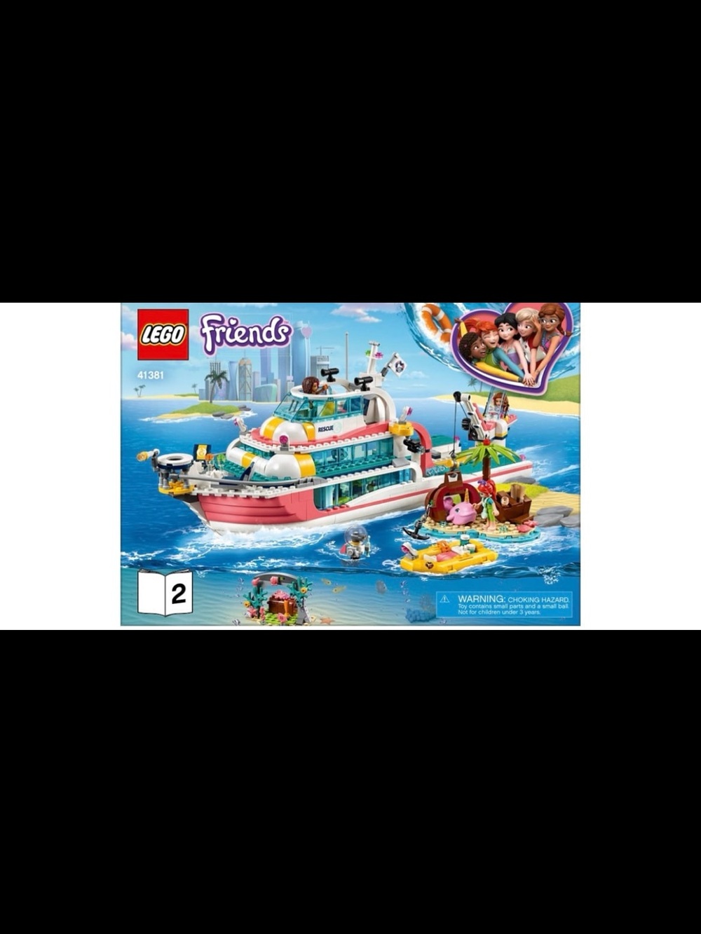 Lego Friends Rescue Missions Boat Incomplete - Picture 4 of 12